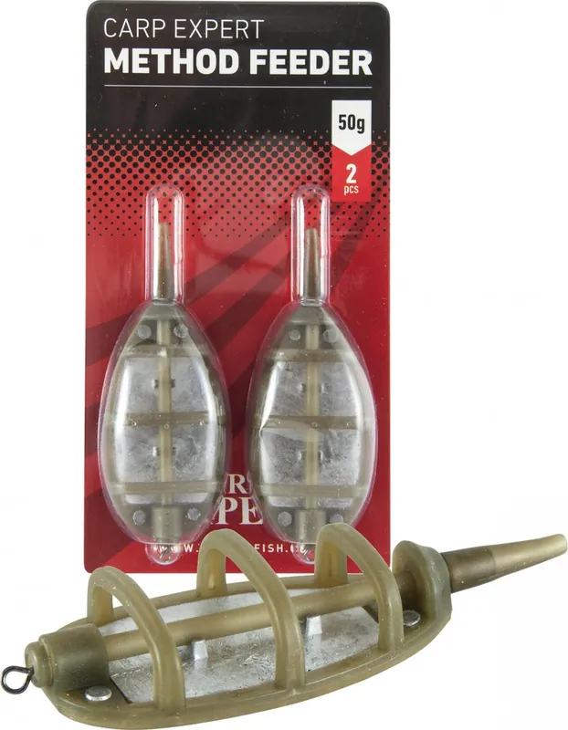 CARP EXPERT METHOD FEEDER KOSÁR 2DB/CSOMAG 50G - Horgászom.h Speciale Aanbieding
