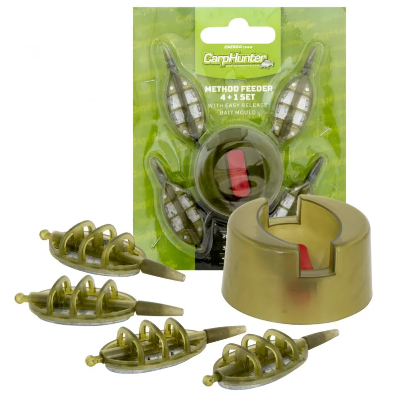 CARP HUNTER METHOD FEEDER 4+1 SZETT Web és Ho Speciale Aanbieding