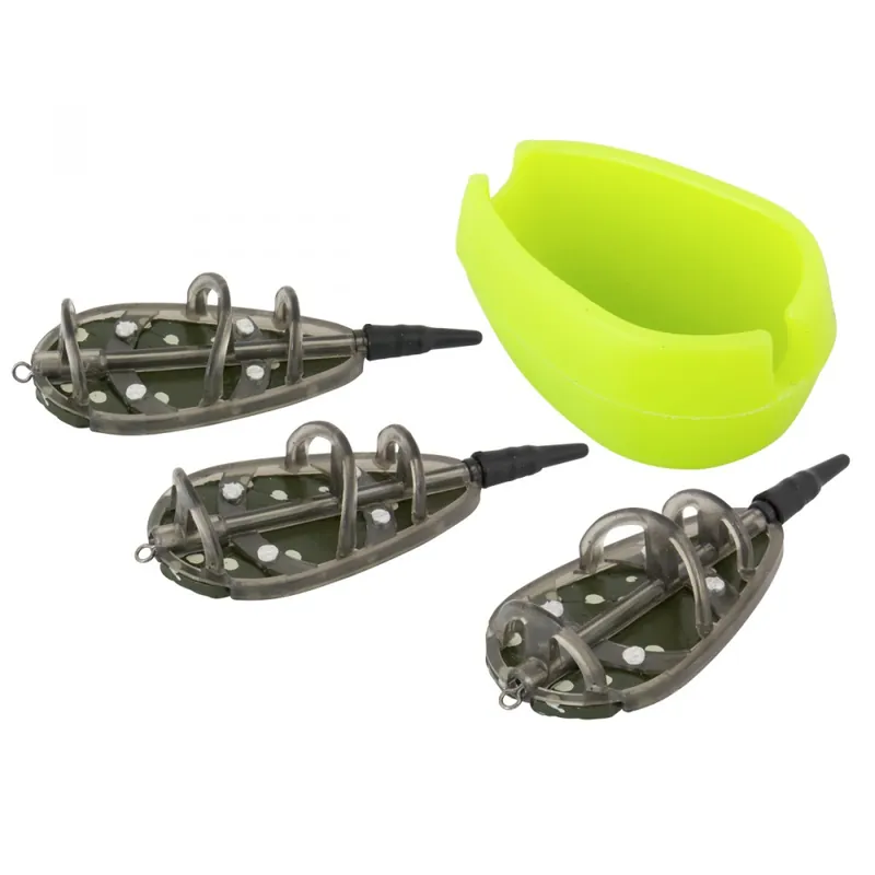 CXP PRO METHOD FEEDER SET 50G+60G+70G+MOULD W Speciale Aanbieding