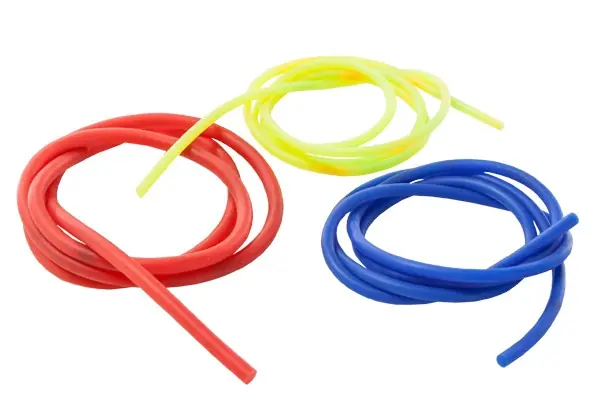 CSÚZLIGUMI TÖMÖR CSOMAGOLT 3,5MM FLUO KÉK 60CM - Horgászom.h Premium