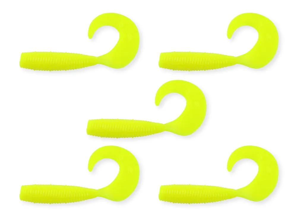 Korting Twister 7,5cm 5db/cs Sárga AKCIÓ -50% Web és