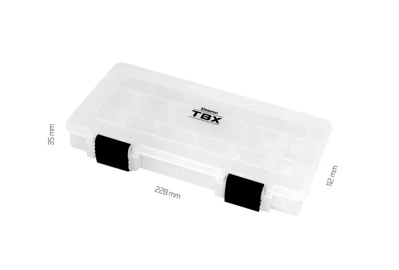 Laatste Versie Doboz Delphin TBX One 228-3P Clip Web és Horg
