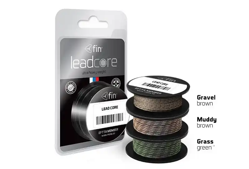 Exclusieve Aanbieding Delphin LEADCORE barna Gravel Web és Horgászb