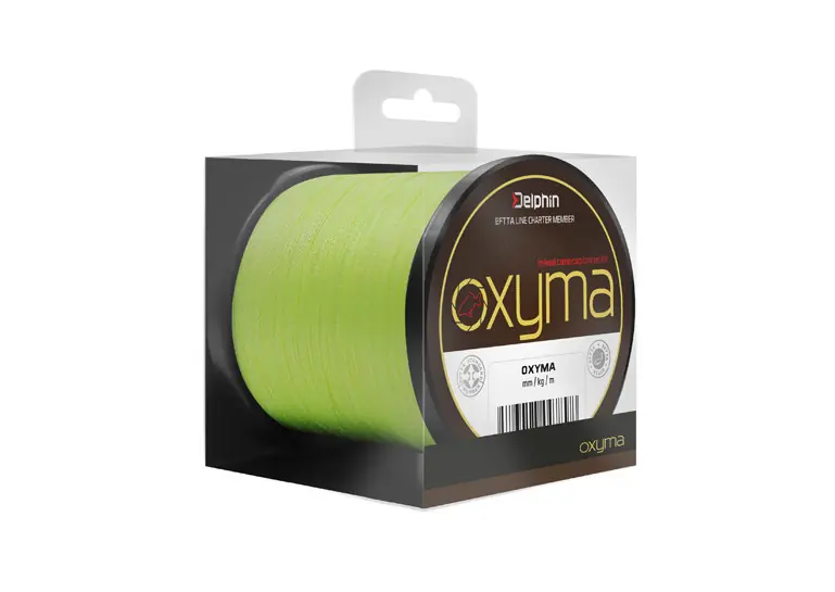 Delphin OXYMA 150m/fluo sárga Web és Horgászb Exclusieve Aanbieding