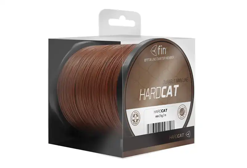 FIN HARD CAT main line 150m/red brown Web és Actieprijs