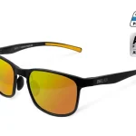 Koop Online Polarizált napszemüveg Delphin SG BLACK narancssárga lencsév