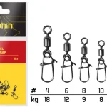 Rolling swivel with micro snap / 10db Web és Betrouwbaar