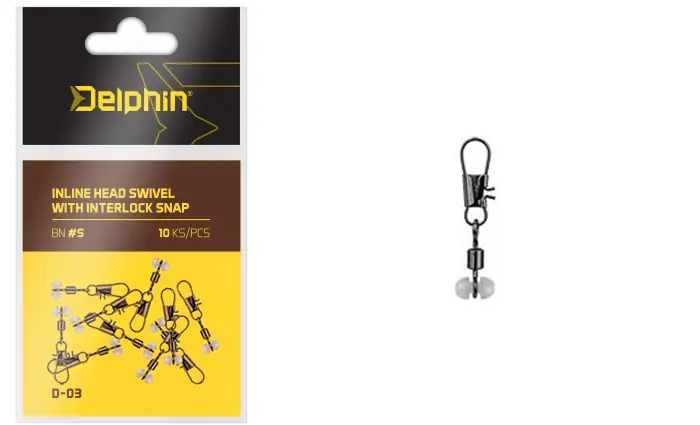 Inline head swivel with Interlock Web és Horg Speciale Aanbieding
