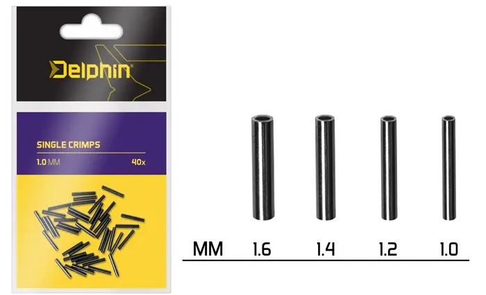 Delphin Single CRIMPS / 40db Web és Horgászbo Premium