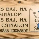 Uitverkoop FATÁBLA ‘AZ IS BAJ,HA‘ Web és Horgá