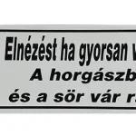 TRÉFA RENDSZÁM ‘ELNÉZÉST HA GYORSAN VEZETEK.. ‘ - Bestseller