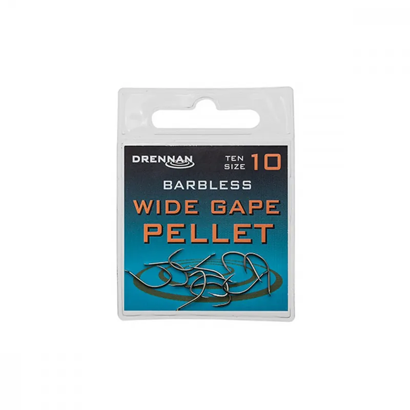 Lage Prijs DRENNAN BARBLESS WIDE GAPE PELLET 10 HOROG 10DB - Horgászom.