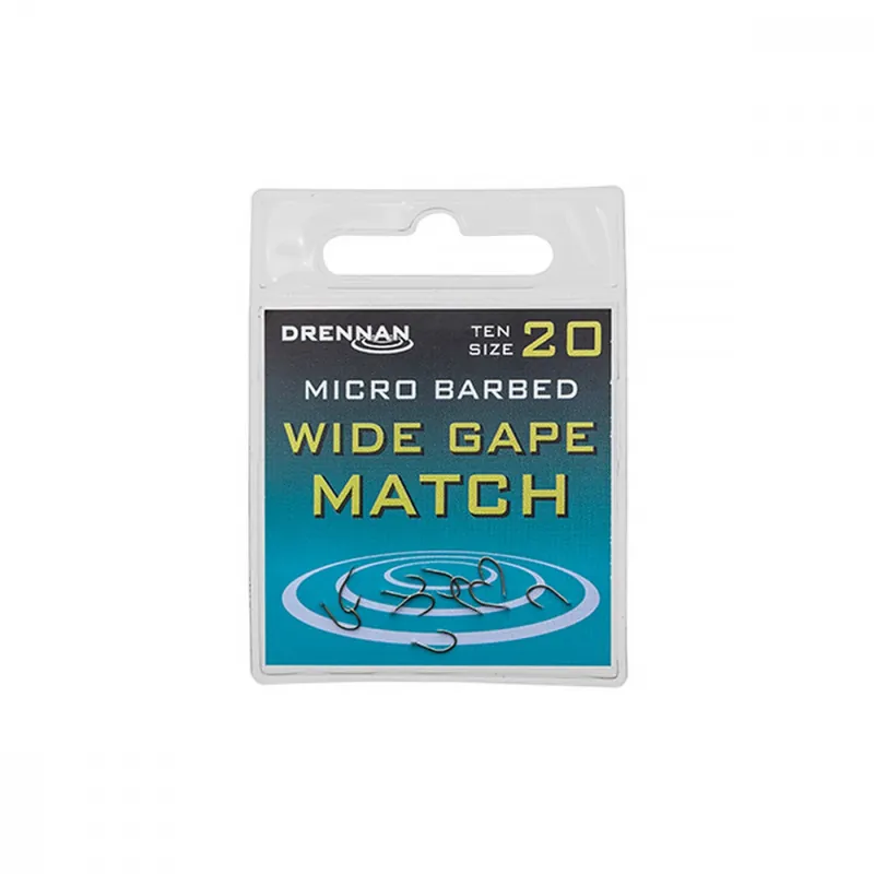 DRENNAN HOROG WIDE GAPE MATCH 18 MIKROSZAKÁLLAS - Horgászom. Finale Uitverkoop