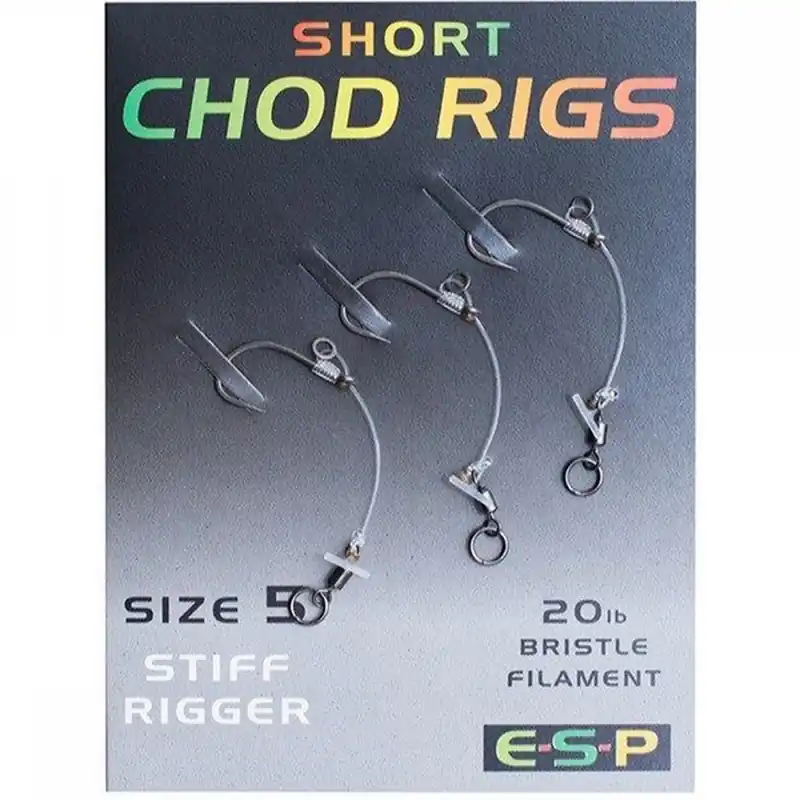 Bestel Nu ESP SHORT CHOD RIG ELŐKE 8 3DB Web és Horgász