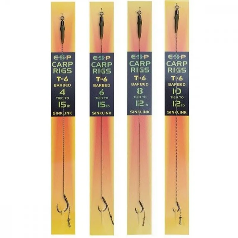 Favoriet ESP CARP RIG T6 ELŐKE 10-12LB Web és Horgászb