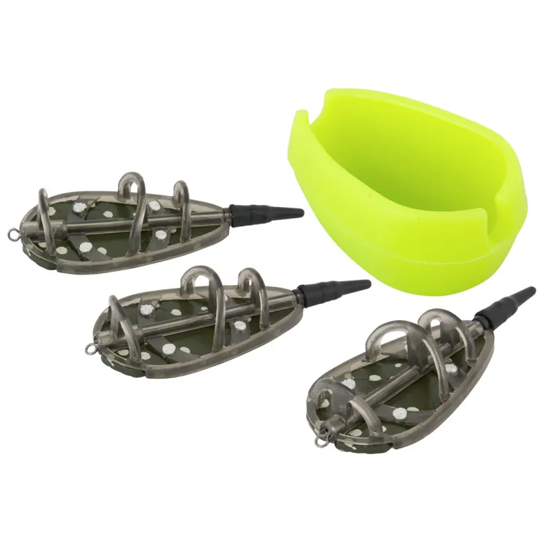 CXP PRO METHOD FEEDER SET 30G+40G+50G+MOULD W Populair