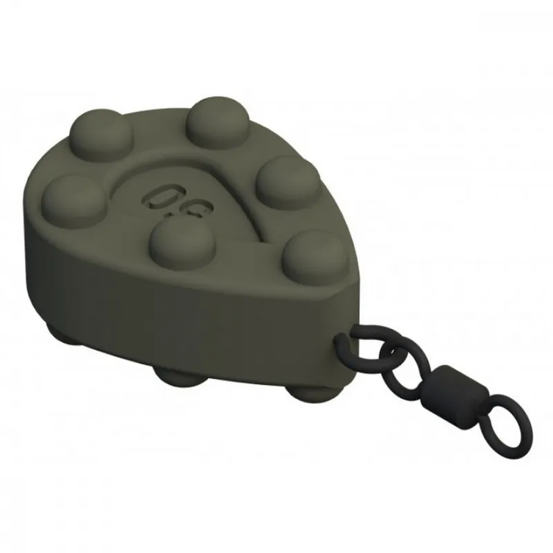 Uitverkoop CARP EXPERT FORGÓS KÖRTE STUBBY ÓLOM SZINEZETT 160G - Horgás