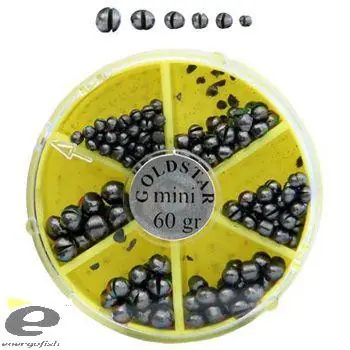 KAMASAKI MINI SÖRÉTÓLOMKÉSZLET 0,1-0,6G NATUR 60G - Horgászo Weekendaanbieding