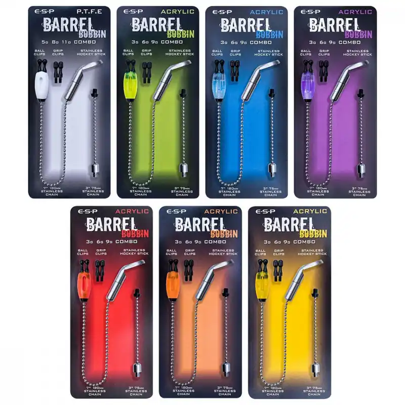 Fabrieksprijs ESP BARREL BOBBIN KIT - YELLOW Web és Horgász