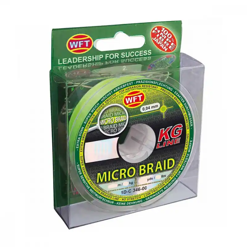 ZSINÓR WFT MICRO BRAID 150 M UV ZÖLD 0,04 Web Koop Vandaag