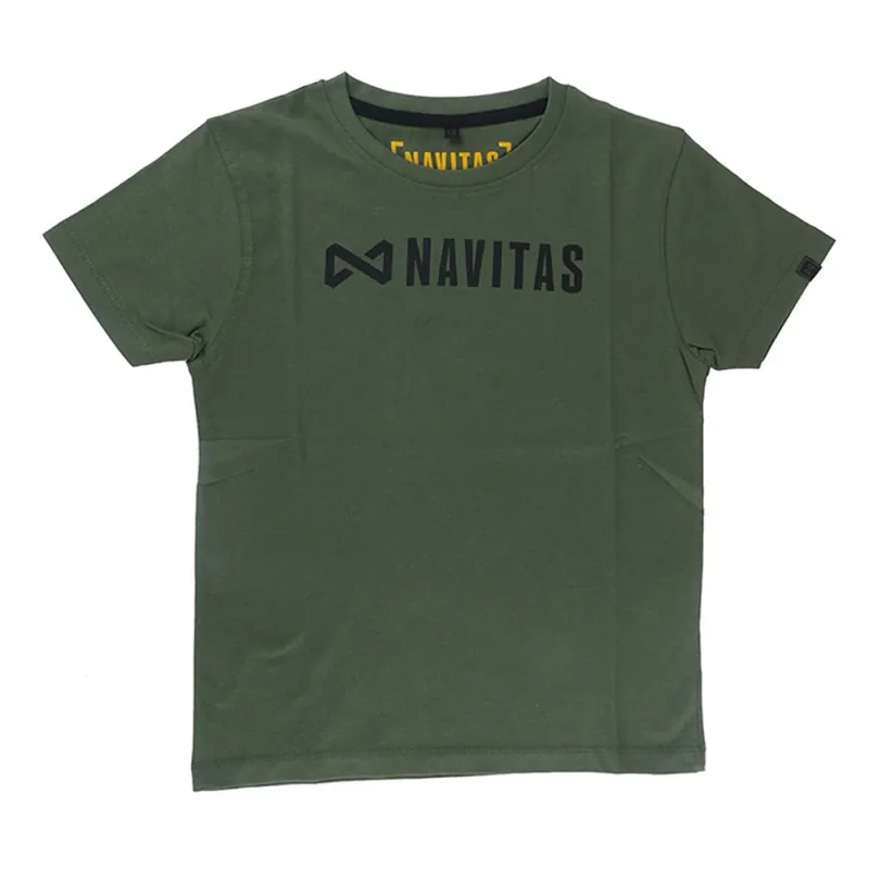 Beperkte Voorraad NAVITAS CORE KIDS T-SHIRT GREEN AGE 7-8 Web é