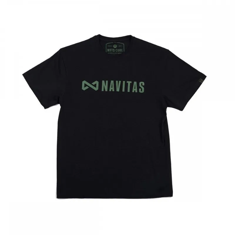 NAVITAS CORE TEE BLACK M Web és Horgászbolt Seizoensaanbieding