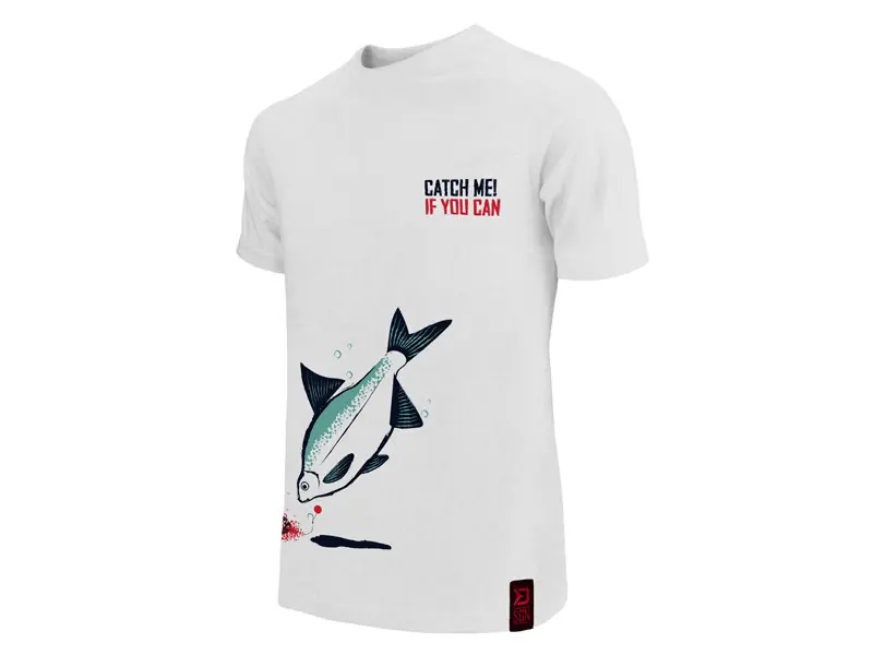 Premium Póló Delphin Catch me! Keszeg Web és Horgászb