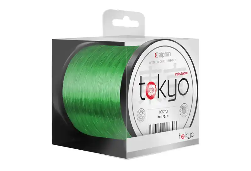 Monofil Delphin TOKYO / fluo zöld Web és Horg Seizoensaanbieding