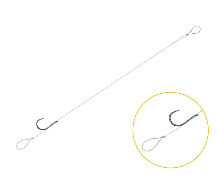 Veilige Betaling Kötött horog Delphin FLR Loop / 6db Web és Ho