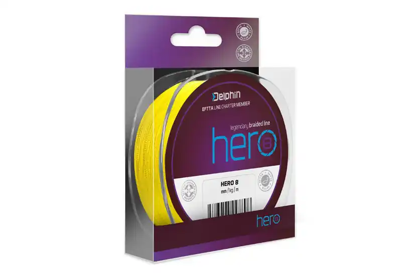 Lage Kosten Delphin HERO 8 / fluo sárga Web és Horgászbol