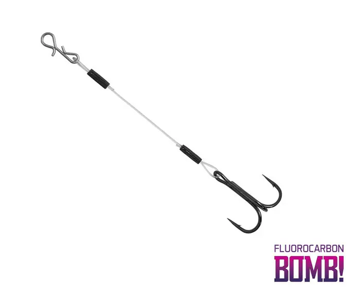BOMB! Twisto RIGS Fluorocarbon / 3db Web és H Betrouwbaar