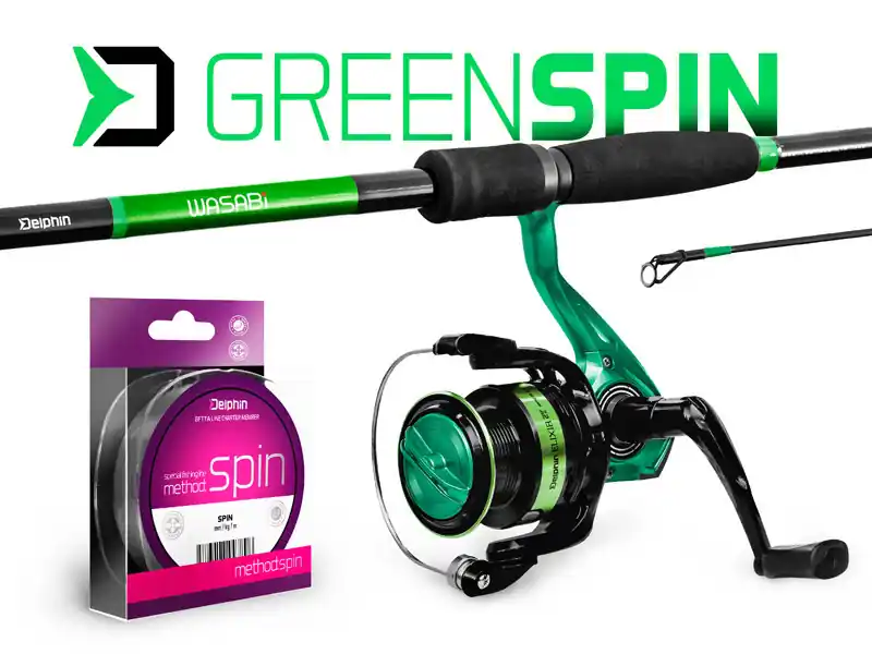Delphin GreenSPIN Pergető szett Web és Horgás Laatste Versie