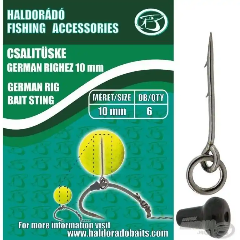 Bestseller Haldorádó Csalitüske German Righez 10 mm Web