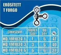 Haldorádó Erősített T forgó - közepes (M) Web Tijdelijk Beschikbaar