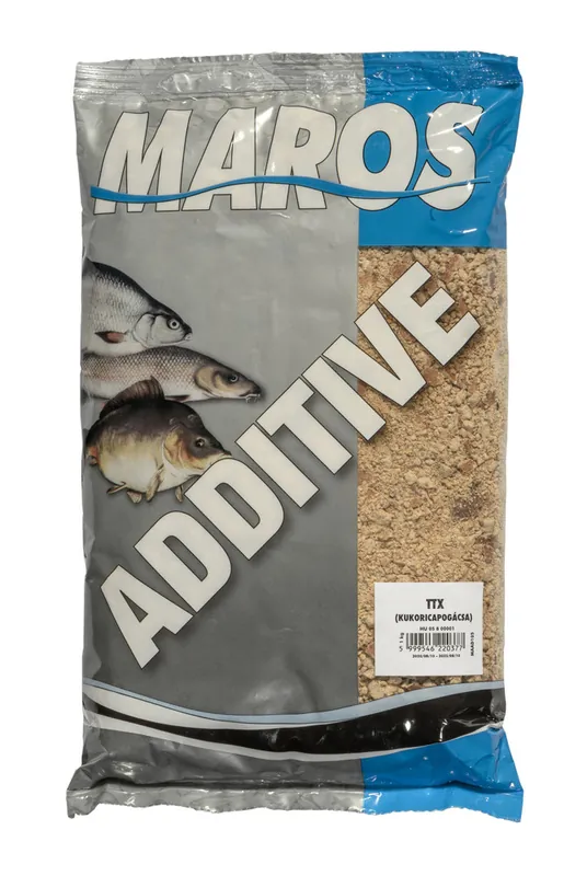 Adalék 1kg TTX (kukoricapogácsa) Web és Horgá Meest Verkocht