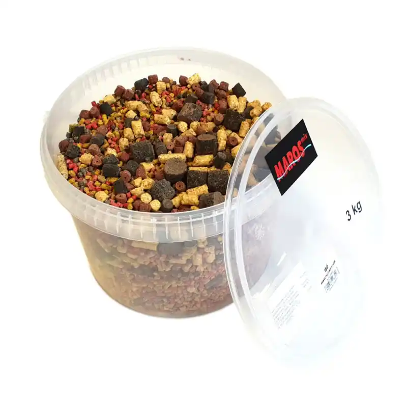 Idő Bomba pellet mix 3-16mm 3kg Web és Horgás Betaalbaar