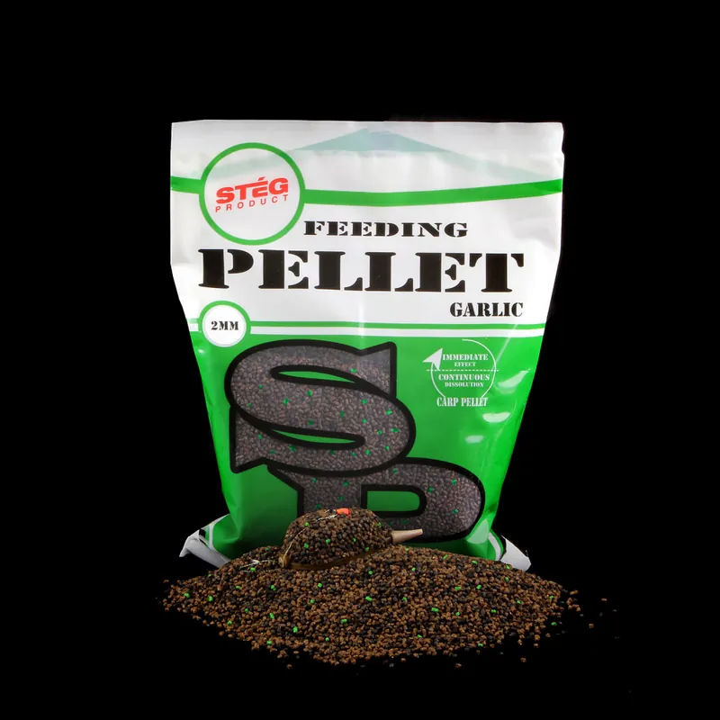 FEEDING PELLET 2 MM GARLIC 800 G Web és Horgá Direct Verzonden