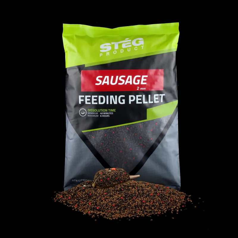 FEEDING PELLET 2 MM SAUSAGE 800 G Web és Horg Direct Verzonden