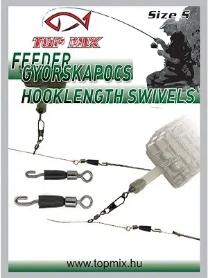 Feeder gyorskapocs "S" Web és Horgá Favoriet