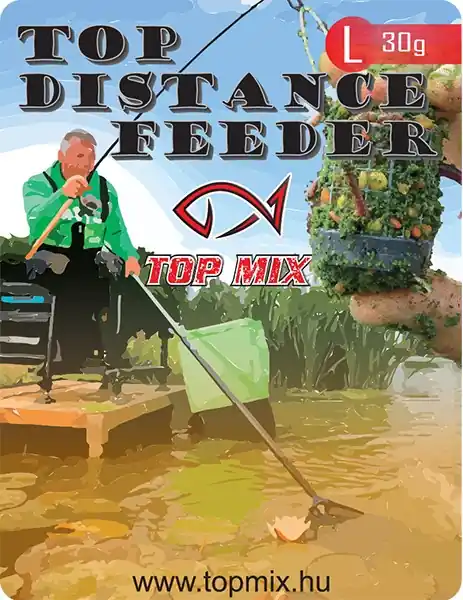 TOP DISTANCE Feeder kosár "L" 30g W Flitsaanbieding