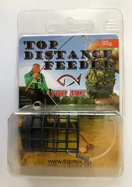 Rechtstreeks Van De Fabrikant TOP DISTANCE Feeder kosár ”S” 30g Web és Horg