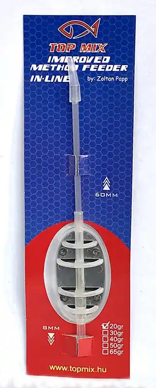 Improved In-Line Method feeder kosár 20g Web Bestseller