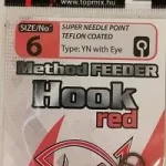 Express Levering Method feeder horog 6 Red Web és Horgászbolt