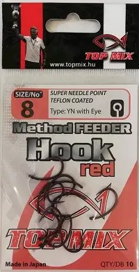 Dagaanbieding Method feeder horog 8 Red Web és Horgászbolt