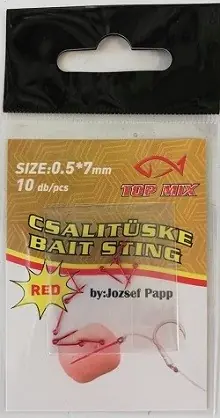 Csalitüske 0,5 * 7mm piros Web és Horgászbolt Superprijs