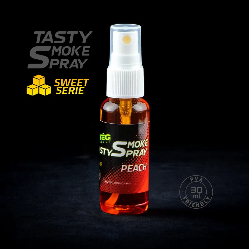 Aanbieding TASTY SMOKE SPRAY PEACH Web és Horgászbolt