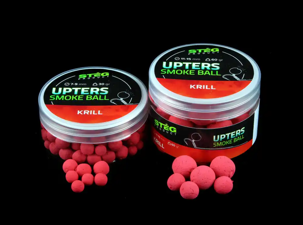 UPTERS SMOKE BALL 7-9 MM KRILL 30 G Web és Ho Beperkte Voorraad