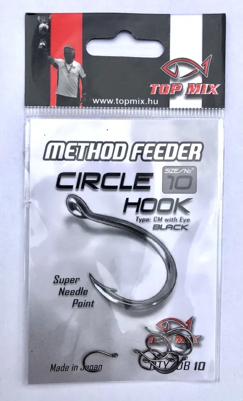 Method feeder Circle hook 10 Web és Horgászb Finale Uitverkoop