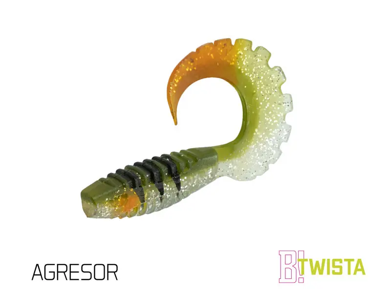 Gumihal Delphin TWISTA UVs / 5db Web és Horgá Gratis Retour