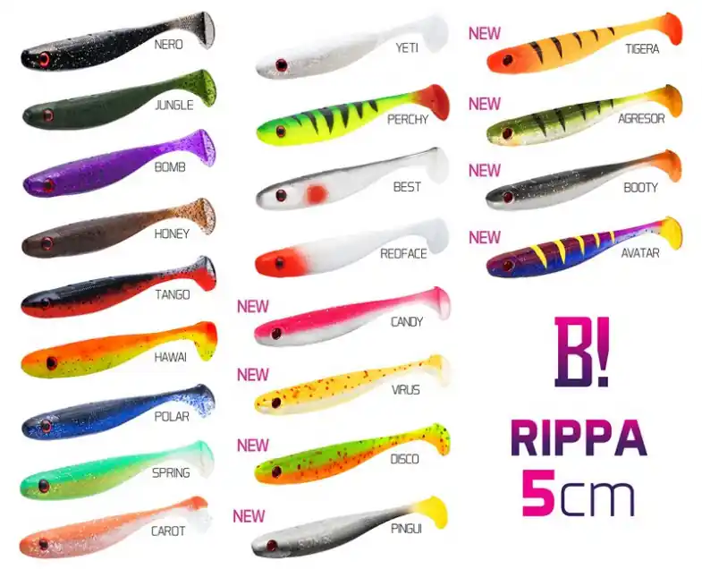 Shop Nu BOMB! Gumihal Rippa / 5db Web és Horgászbolt